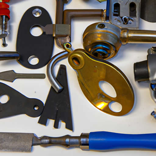 3. מערך כלי מנעולנות מודרניים וציוד מסורתי לייצור מפתחות